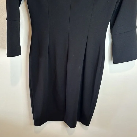 Calvin Klein Tailored Black Dress,‎ Size 2 - Picture 3 of 10
